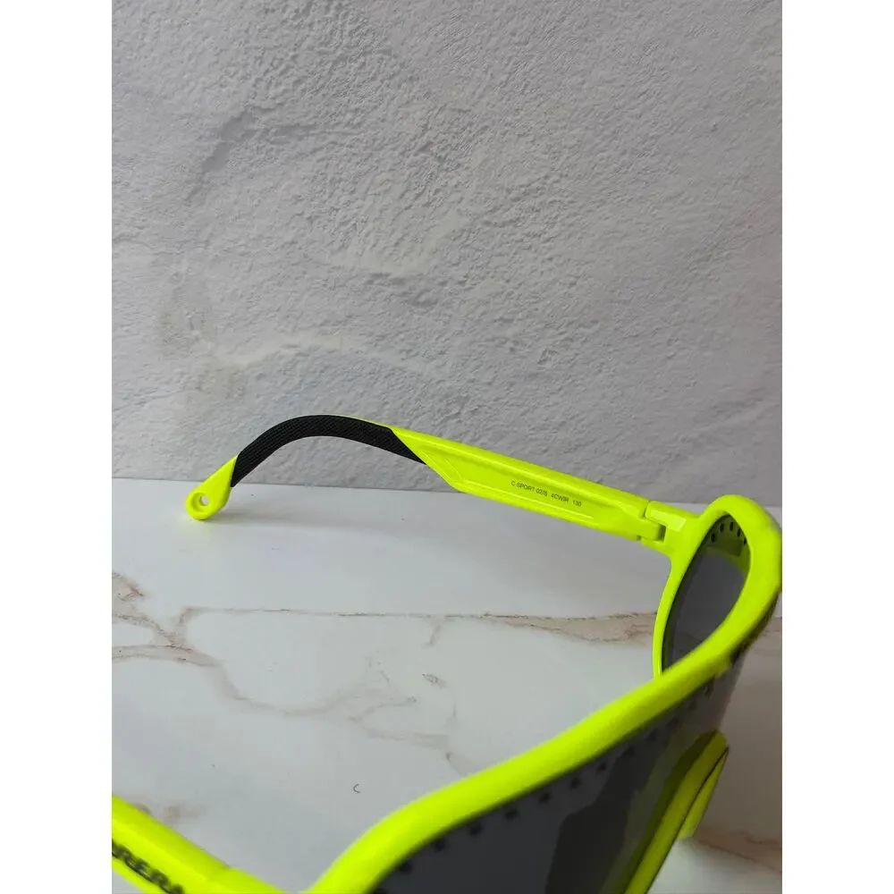 NEW Carrera C Sport 02/S Mask Shield Sunglasses Yellow